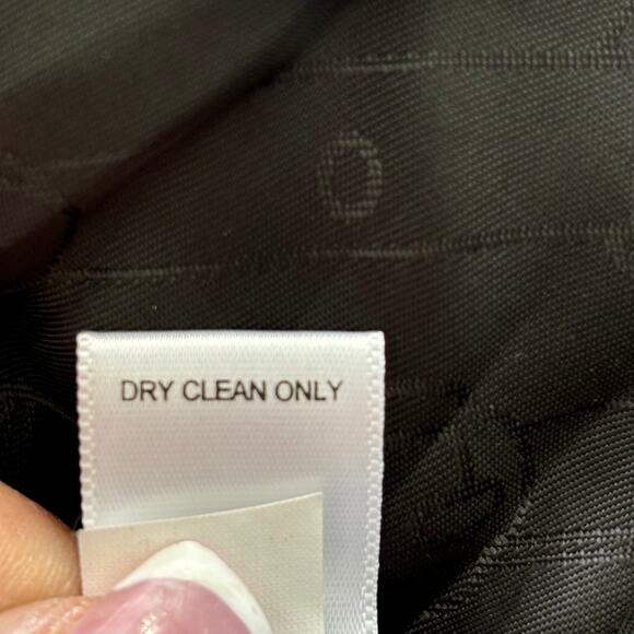 Banana Republic Womens SZ 6 Black Button Front Dual Pocket Cropped Office Blazer - Picture 5 of 11